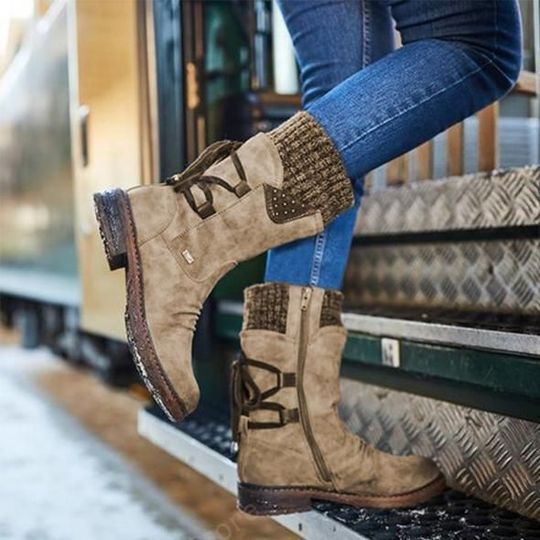 Zoe Cottage Winter Boots by Sunday Pair