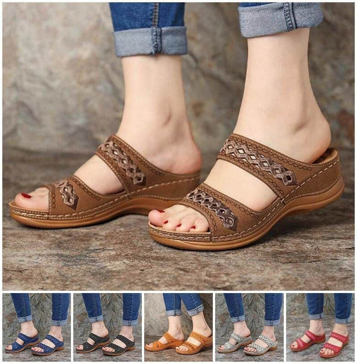 Clara Robin Embellished Sandals by Sunday Pair