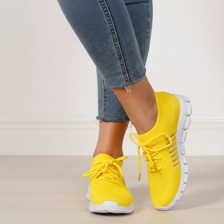 Kelsey Garden Everyday Sneakers – Yellow