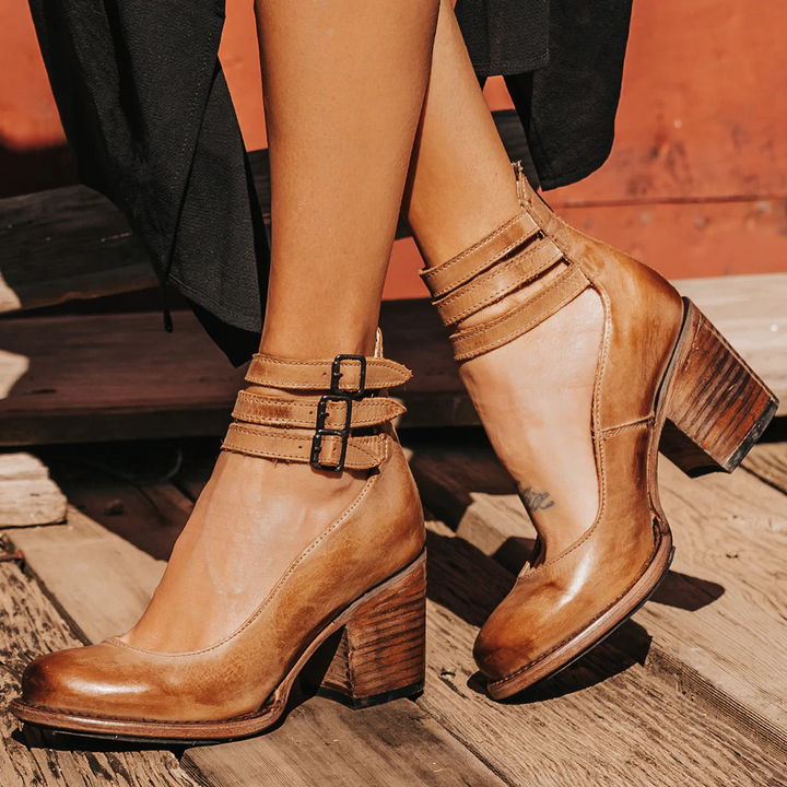 Jocelyn Arbor Ankle Boots – Brown