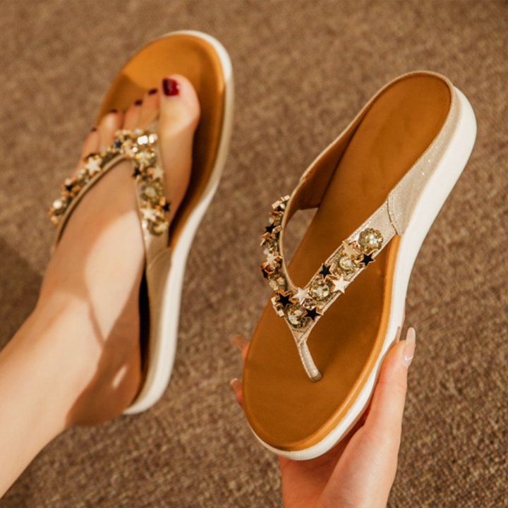 Belle Tulip Slide Sandals by Sunday Pair