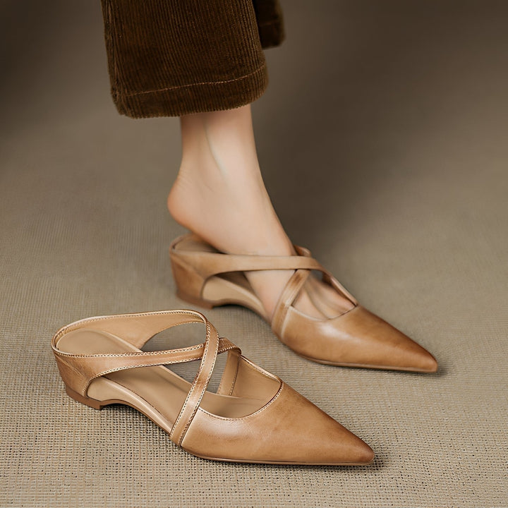Remi Arbor Mules – Khaki