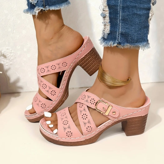 Willow Sparrow Wedge Sandals by Sunday Pair