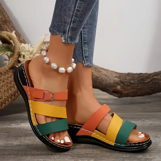 Celeste Sparrow Heeled Sandals by Sunday Pair