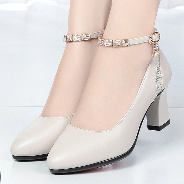 Opal Trellis Block-Heel Pumps by Sunday Pair