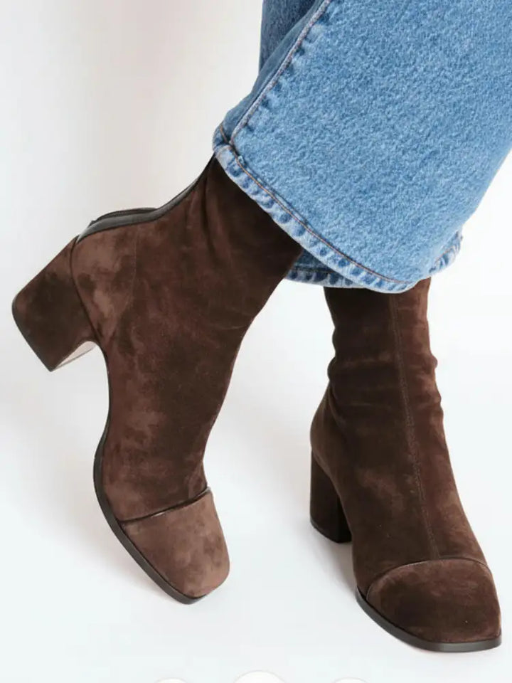 Quinn Larkspur Winter Boots – Dark Brown