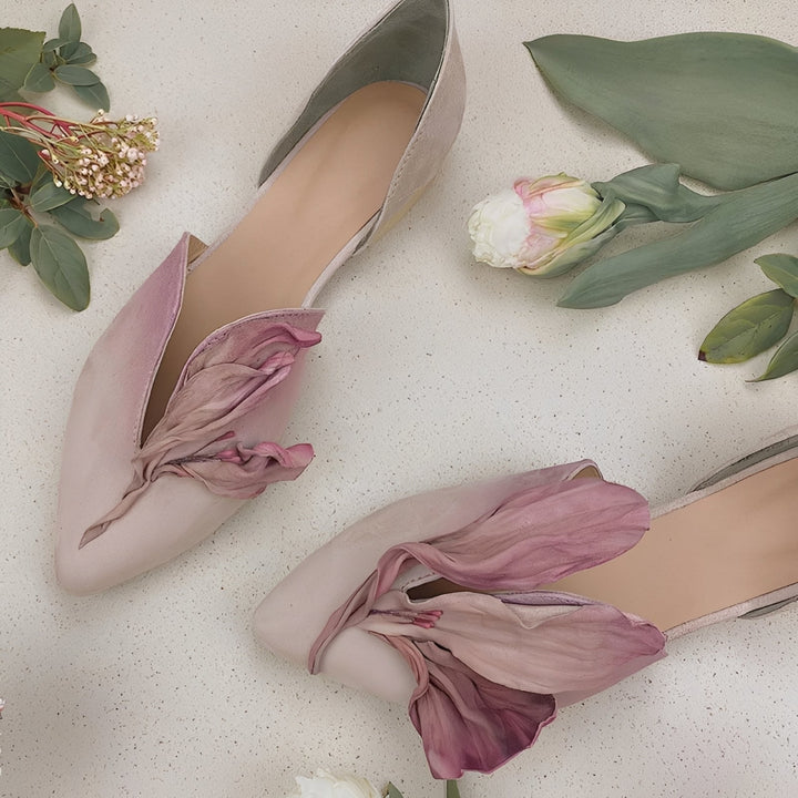 Parker Hearth Ballet Flats – Dusty Rose
