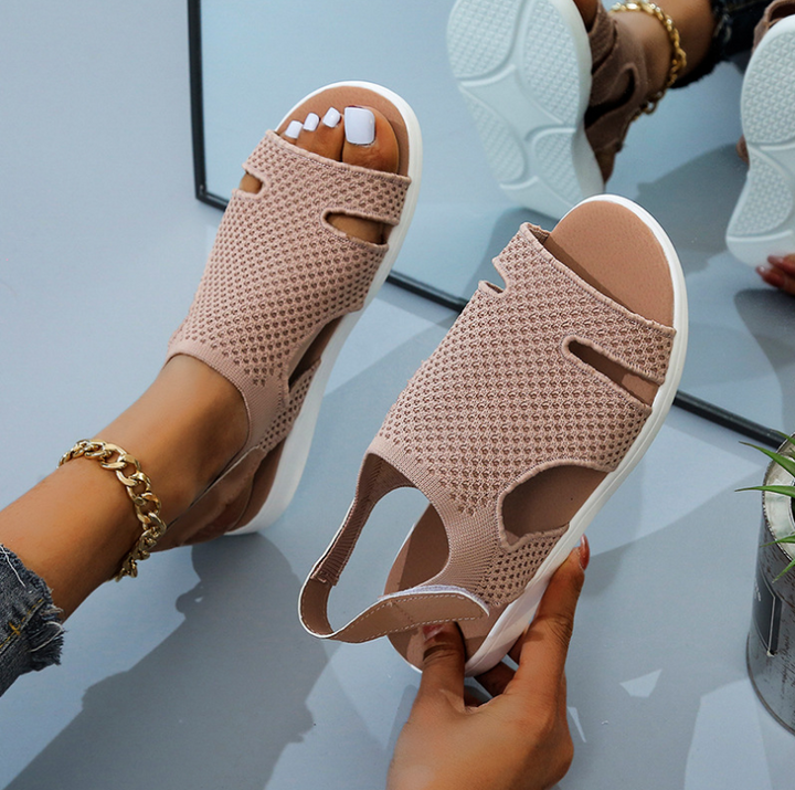 Faye Camellia Casual Sandals by Sunday Pair