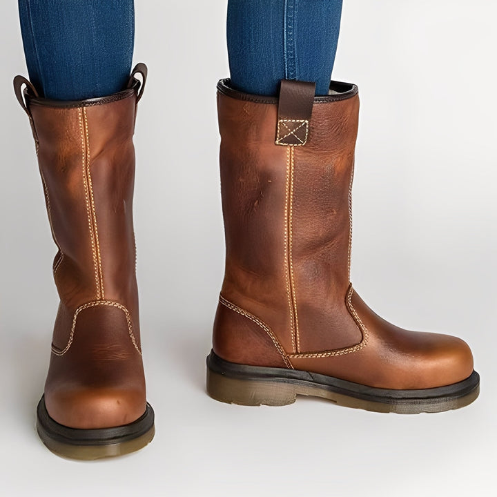 Remi Hearth Winter Boots – Brown