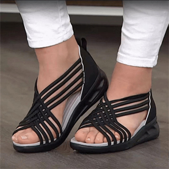 Phoebe Cottage Casual Sandals by Sunday Pair