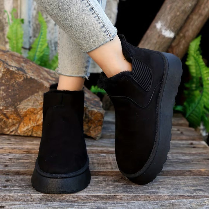 Mabel Camellia Winter Boots by Sunday Pair