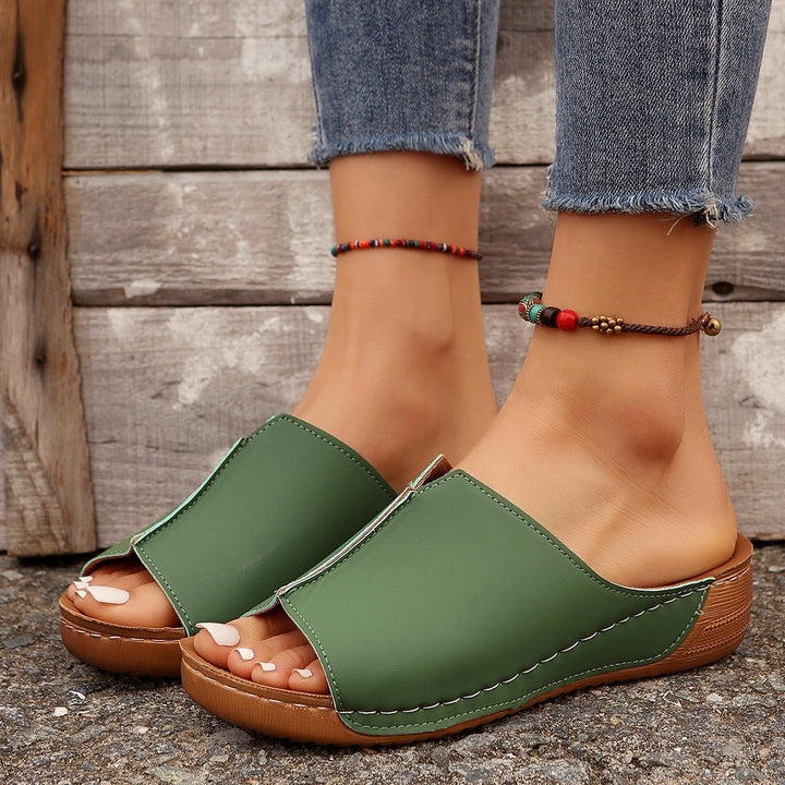 Marlow Trellis Wedge Sandals by Sunday Pair
