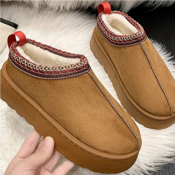 Parker Larkspur Indoor Slippers – Brown