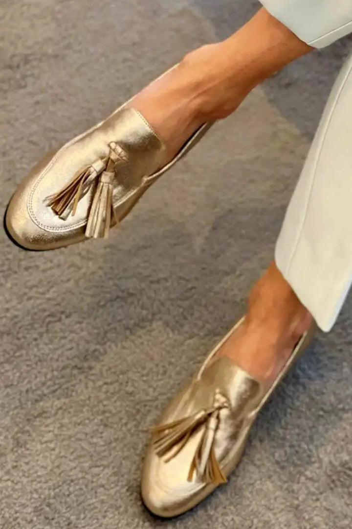 Lennon Arbor Loafers – Gold