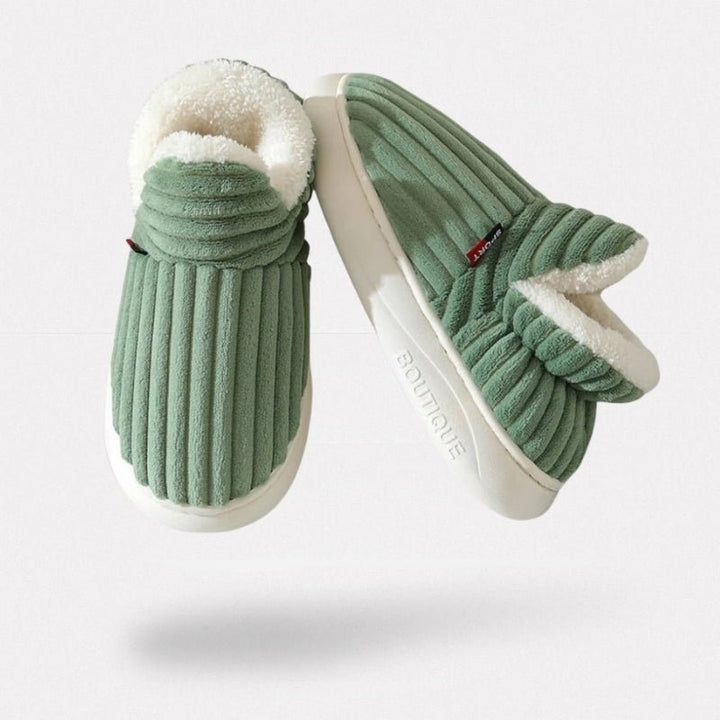 Remi Parlor Indoor Slippers – Green