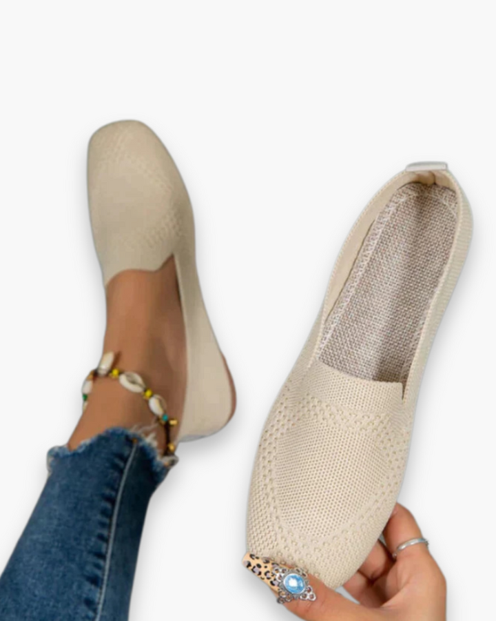 Rowan Garden Mules – Beige