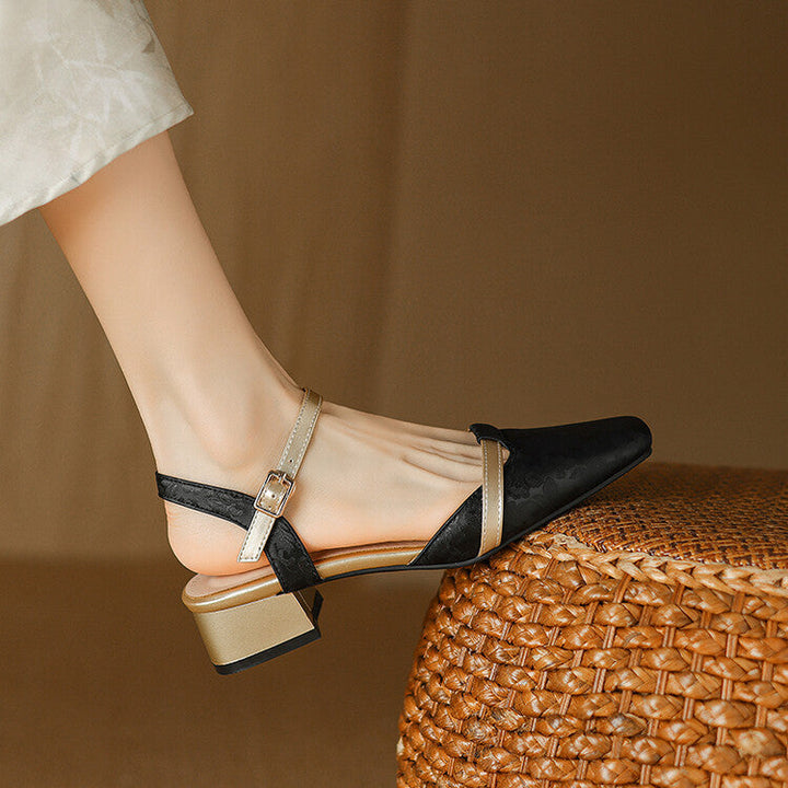 Eden Cottage Slingback Pumps by Sunday Pair