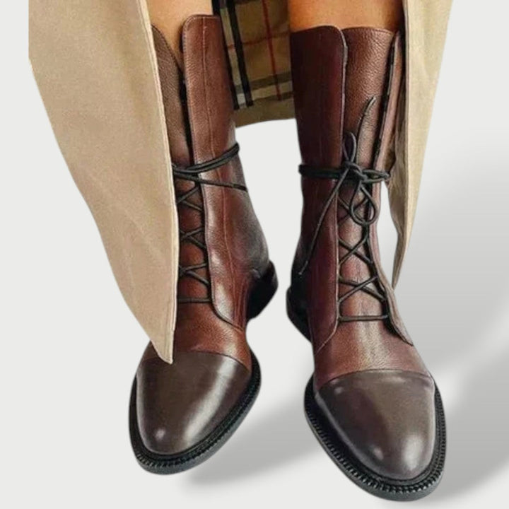 Madeline Parlor Winter Boots – Brown