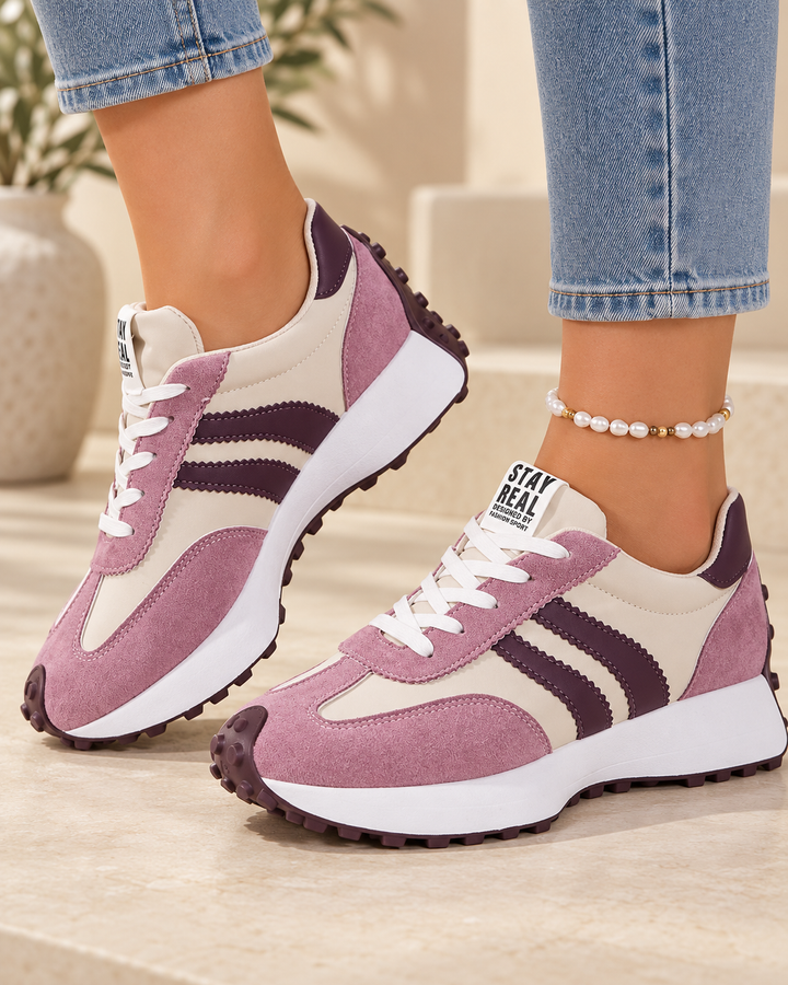 Emery Porch Platform Sneakers – Purple