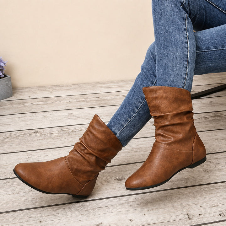 Hayden Hearth Ankle Boots – Brown