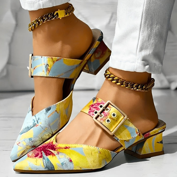 Payton Larkspur Pumps – Yellow