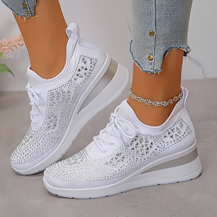 Holly Parlor Platform Sneakers – White