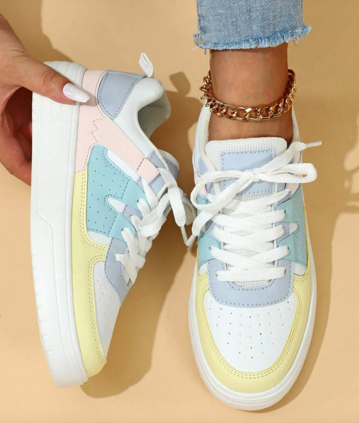 Brenna Garden Everyday Sneakers – Blue