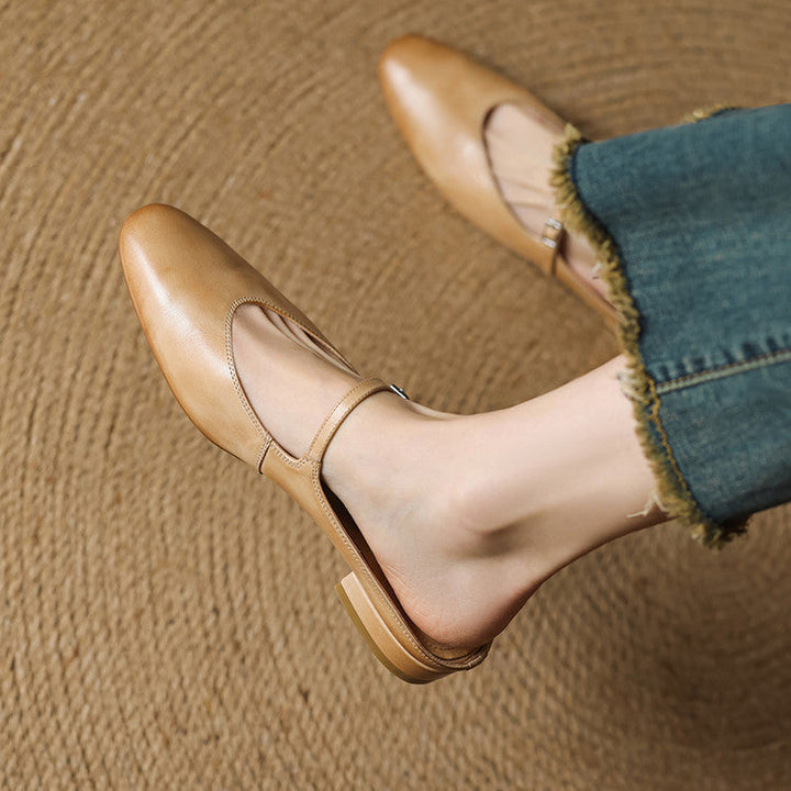 Frances Robin Flat Mules by Sunday Pair