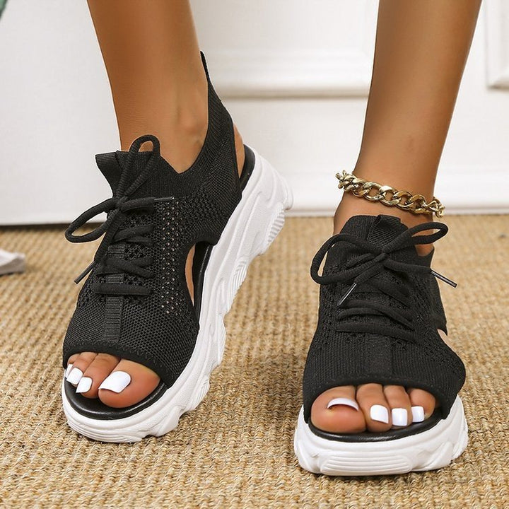 Mia Robin Platform Sandals by Sunday Pair