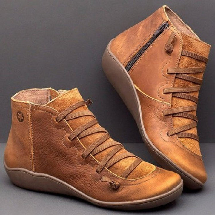 Lila Tulip Ankle Boots by Sunday Pair