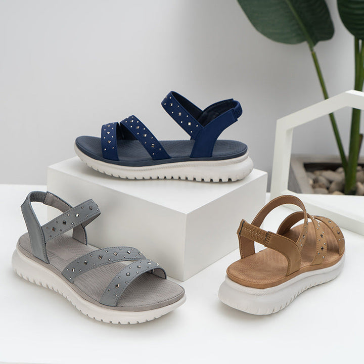 Molly Sparrow Embellished Sandals by Sunday Pair