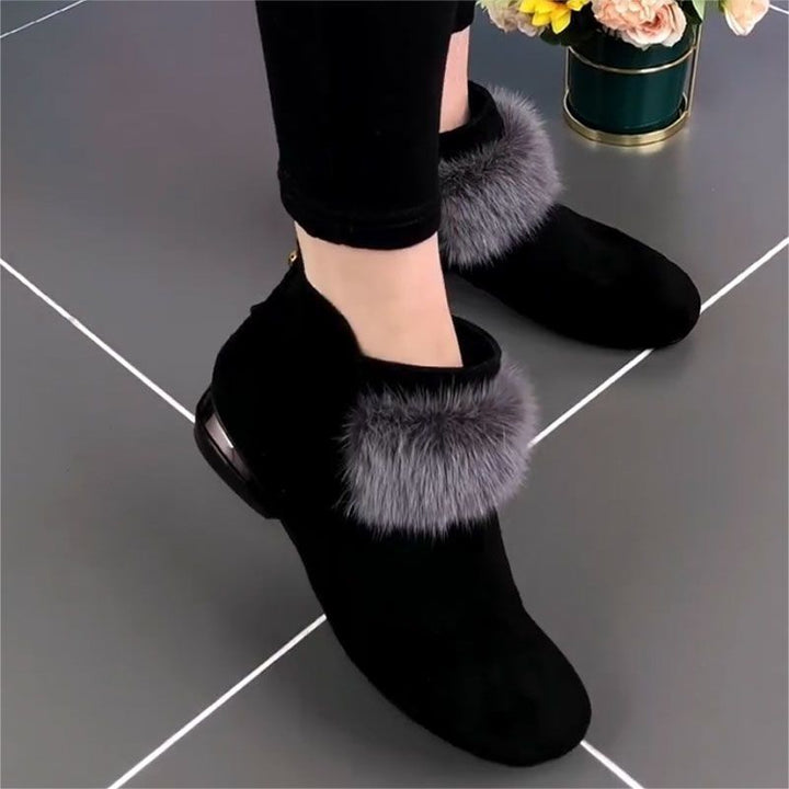 Ivy Camellia Heeled Ankle Boots by Sunday Pair