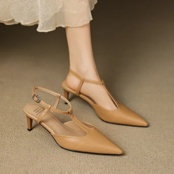 Iris Camellia Elegant Pumps by Sunday Pair