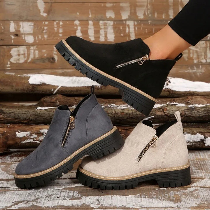 Rhea Cottage Winter Boots by Sunday Pair