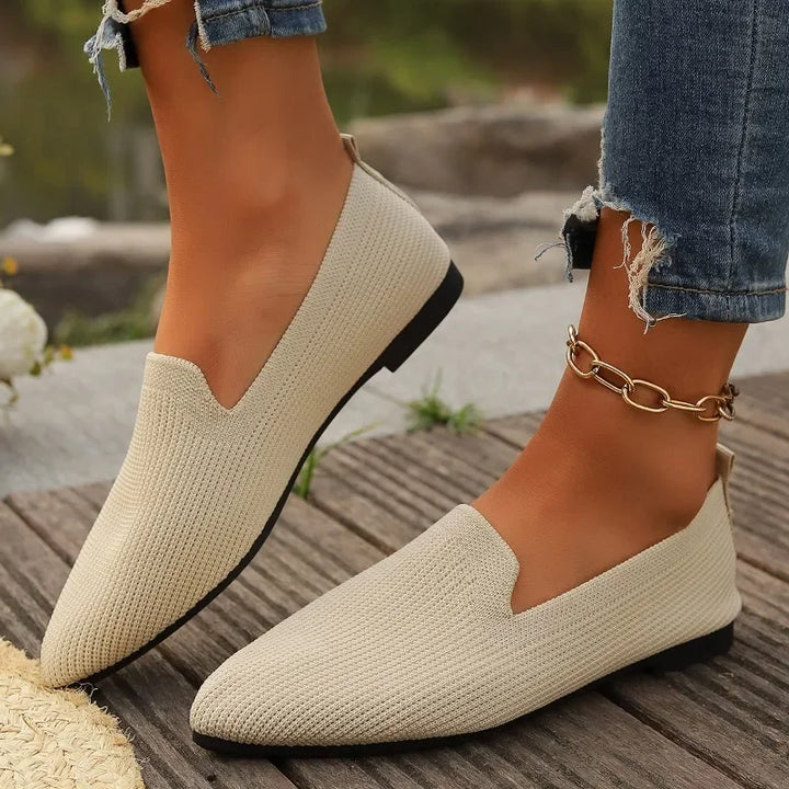 Greta Camellia Casual Flats by Sunday Pair