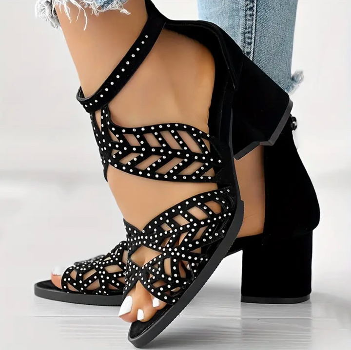 Greta Robin Heeled Sandals by Sunday Pair