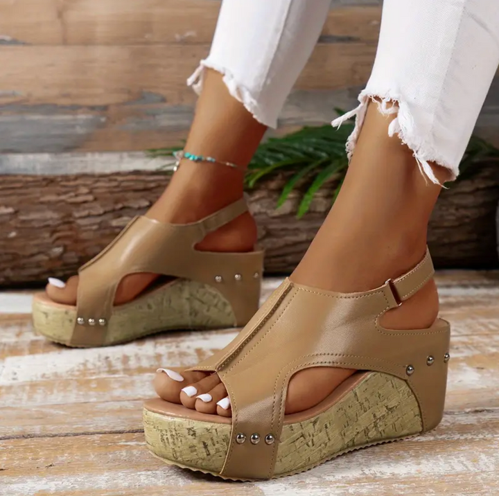 Eden Robin Wedge Sandals by Sunday Pair