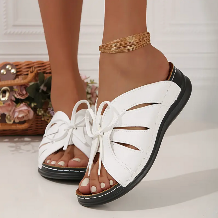 Faye Sparrow Wedge Sandals by Sunday Pair