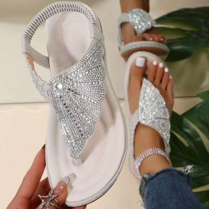 Cleo Tulip Embellished Sandals by Sunday Pair
