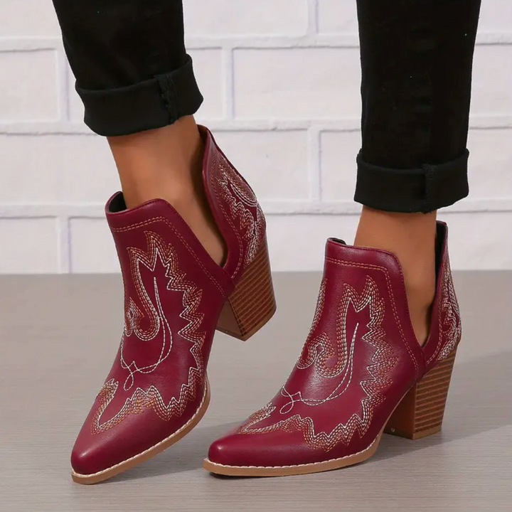 Rhea Sparrow Ankle Boots by Sunday Pair
