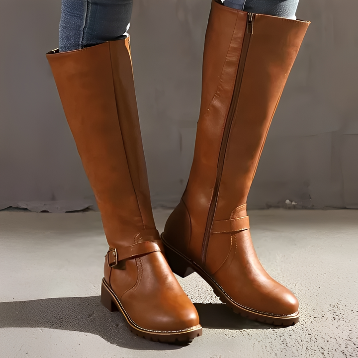 Lennox Hearth Ankle Boots – Brown