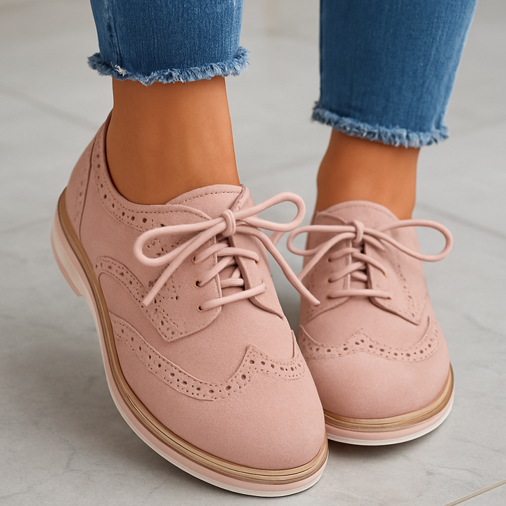 Kendall Porch Oxford Shoes – Pink