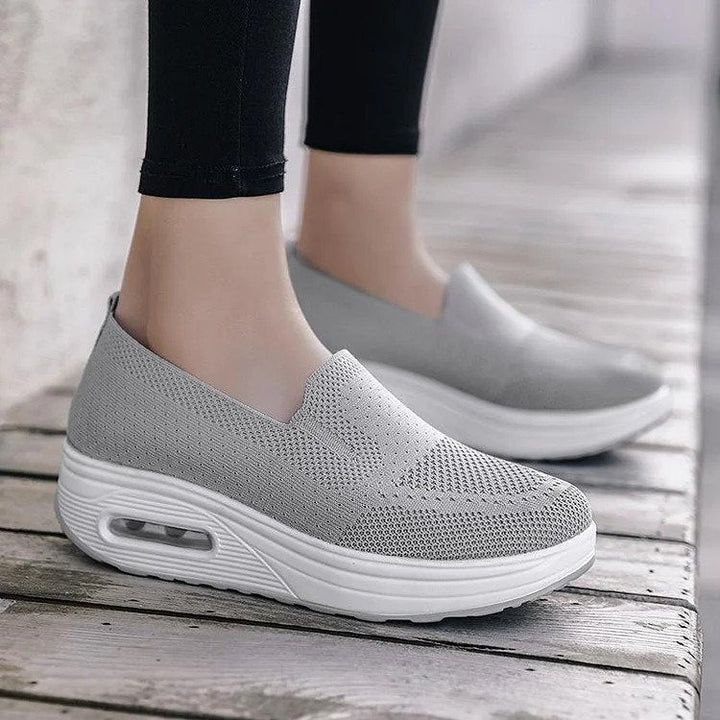 Fern Camellia Slip-On Sneakers by Sunday Pair