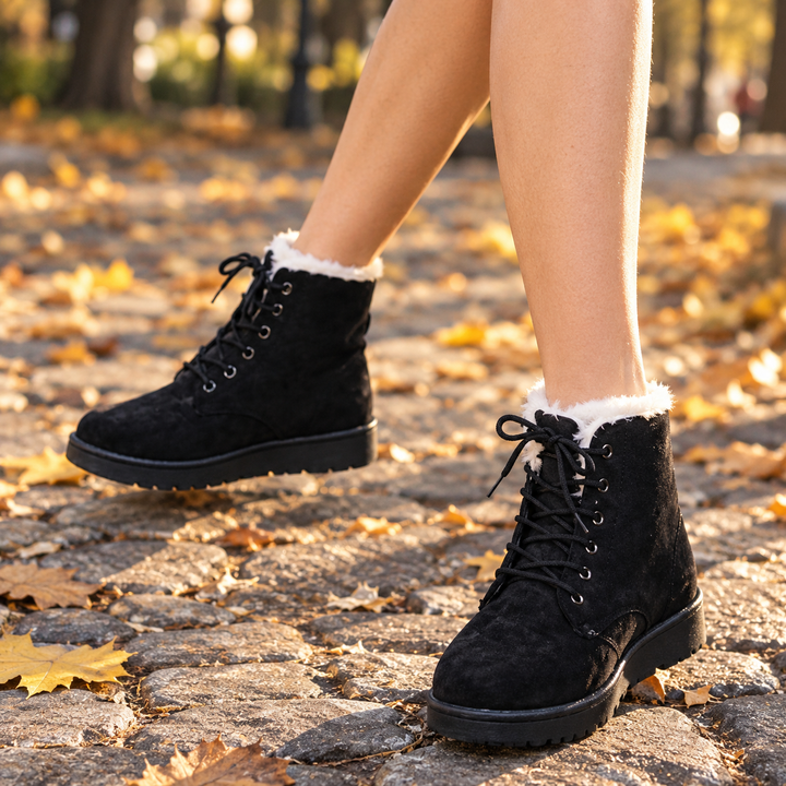 Presley Larkspur Winter Boots – Black