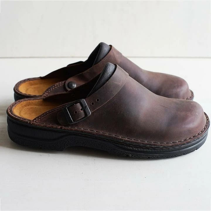 Camryn Garden Clogs – Dark Brown