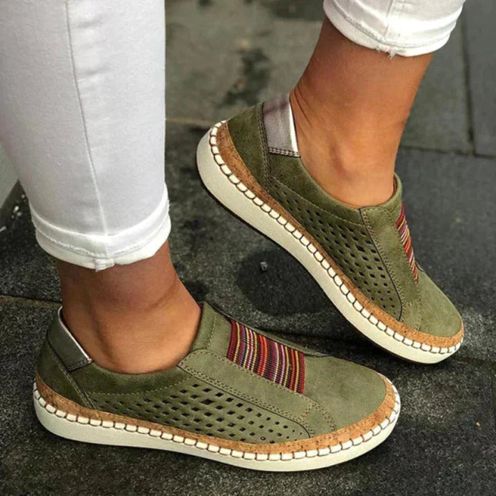 Madeline Porch Slip-On Sneakers – Green