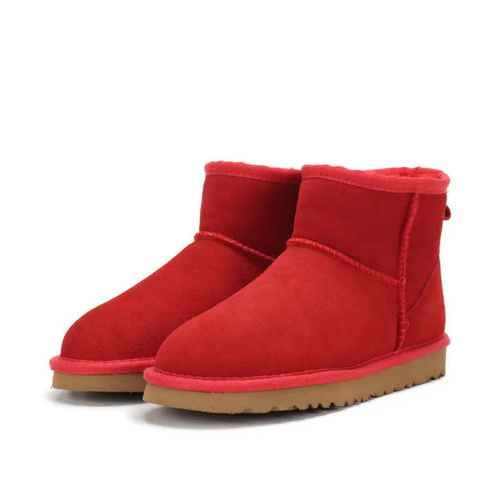Jade Arbor Winter Boots – Red