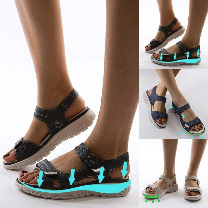 Sadie Camellia Casual Sandals by Sunday Pair