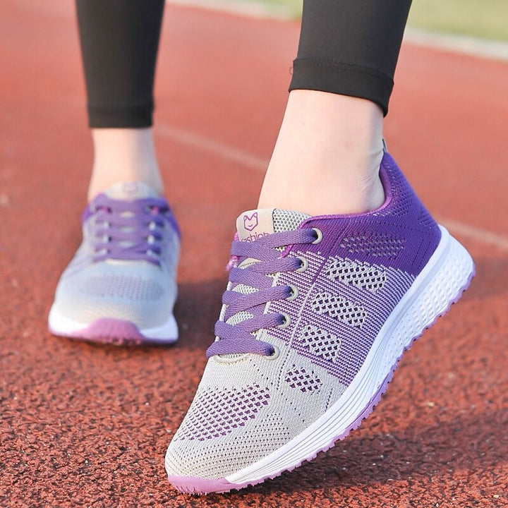 Mabel Cottage Mesh Sneakers by Sunday Pair